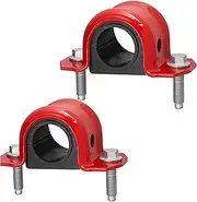 4 PC Code Red Extreme Front Sway Bar Bracket Kit + Front Bushing Kit FITS Ram 1500 2500 3500 1994-2010, Dakota 1997-2011, Durango RWD 1998-2002, Designed And Manufactured In The USA