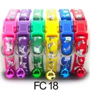 12 Pcs Wholesale Collars for Cat Collar with Bell Adjustable Necklace Cat Puppy