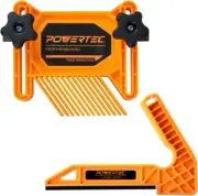 Tandem Featherboard & L-Shaped Safety Wood Pushers for Table Saws & More 2PK