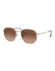 [Ray-Ban] Hexagonal Flat Lenses Copper RB3548N Sunglasses