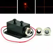 1pc 12x35mm 650nm 660nm 5mW Red Laser Diode Module w /holder(Dot+Line+Cross)