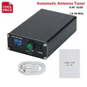 ATU-100 Pro+ 0.96" Upgraded Automatic Antenna Tuner 120W Shortwave Antenna Tuner