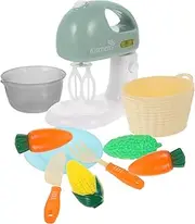 SUPVOX 1Set Simulation Eggbeater Mini Mixer Role Play Supplies for Realistic Kitchen Pretend Play for Boys and Non Battery Design Early Learning Present