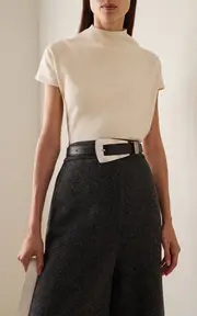 [Khaite] Lucca Leather Belt