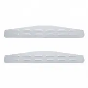 United Pacific 10410P Mud Flap Hanger Set Of 2, Mud Flap Plate, Bottom, 4" X