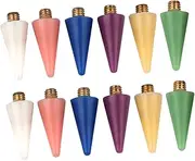 Beaupretty 12pcs Nail Art Pen Dual-ended Wax Picker Tool for Rhinestones Beads Gems Easy to Use for Nail Designs Handcrafts