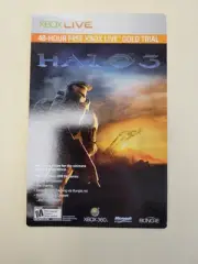 Halo 3 Microsoft XBOX LIVE Free 48 Hour Trial Gold Subscription XBOX 360 Unused