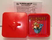 The Magical Candy Box "RED" Magic Trick - Plastic Dove Pan, Appear or Disappear