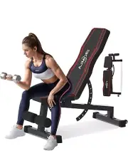 1200lb Heavy Duty Adjustable Weight Bench for Full Body Workout for Home Gym