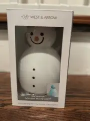 Snowman Squishy Mood light West Arrow New In Box Color Changing Mood Light