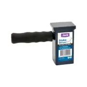 A fast- safe and easy to use stake driver. Simply place over the top of yoursta