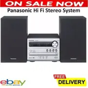 Panasonic Hi Fi Stereo System Radio FM AM Bluetooth CD MP3 USB Sound System NEW