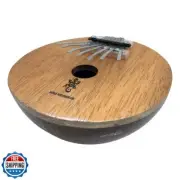 Kalimba Thumb Piano - 7 keys - Tunable - Coconut Shell - Natural - by World P