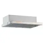 Baumatic 60cm Slideout Rangehood 440m3/hr Stainless Steel LED Lights GEH6018
