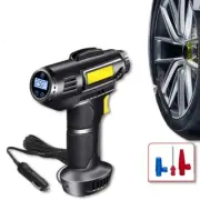12V Tire Inflator Pump Air Compressor with LED Light. Auto Start and Stop.