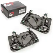 2x Electric Window Regulator with Plate Set Front 2/3 Door for VW Golf VI 6 5K1 (for: Volkswagen)