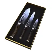 Shun Premier Santoku 3 Piece Knife Set - Gift Boxed