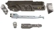 Medium Duty 105 No Hold Open Overhead Concealed Closer with "A" End-Load Hardw