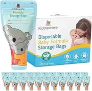 30 Pack Baby Formula Storage Bags Dispenser Disposable Baby Formula Container