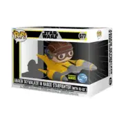 SW Anakin Skywalker in Naboo Starfighter w/ R2D2 Highly Collectable US Pop Ride