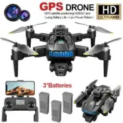 4K GPS Drone with Brushless Motor] 4K HD GPS Drone with Brushless Motor - Foldab