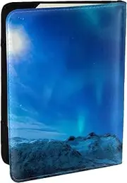 [JEJEA] Northern Lights1 Print Travel Organizer Credit Cards Case Passport BookPassport Holder Cover Wallet forTraveling,, Black, One Size