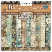 Stamperia Sir Vagabond In Fantasy World 12" x 12" Maxi Background Paper Pad