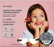 [DermaFi] Protective & Clean Sun UV Shield Patch Breathable and Transparent Patch (0.0002 inches nano-thickness) 1pair* 5pack, Korean Beauty (Kids)