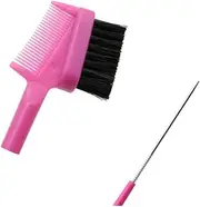 Beaupretty 6pcs Double-sided Eyebrow Brush Multifunctional Brow Comb and Dye Tool Portable Assorted Color Brushes for Women for Salon and Home Use Smooth Handle for
