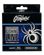 Harrison Brothers The Greglure Performance Fishing Line PE 4 Braided 80LB/300YD