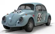 Scalextric 560004498 - 1:3 2 Volkswagen Beetle #66 Blue HD - New