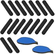 Wanfoou 16 pcs Pickleball Lead Tape - Weight Tapes for Paddles, Adhesive Accessory for Edge Guard, Increase Power and Swing Speed