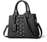 [Oulm] Black Handbag For Women & Girls - (HB-3)
