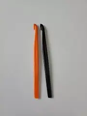Tupperware Citrus Peelers Set of 2 for Oranges Lemons Etc Orange And Black