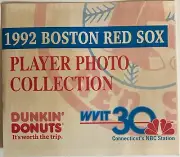 5 Vintage 1992 Boston Red Sox Player Photo Collection Dunkin Donuts WVIT 30 CT