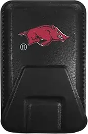 Sports Arkansas Razorbacks Magnetic Phone Wallet, Black
