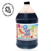 Hypothermias ROOT BEER Flavor Syrup Snow Cone machine Shaved Ice Syrup GALLON