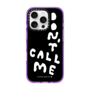 iPhone 16 Pro Impact Case MagSafe Compatible Stefan Marx- Don't Call Me (Black)