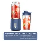 6 Blade Portable Juicer Cup USB Smoothie Blender Cup Wireless Mini Charging Frui