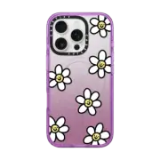 iPhone 16 Pro Impact Case MagSafe Compatible Smiling Daisies