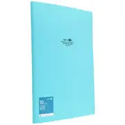 Aqua Drops Display Book A4 10 Pockets Vivid Teal