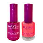 Wave WP101 Amaranth - Princess Collection Gel Polish & Nail Lacquer Duo 15ml