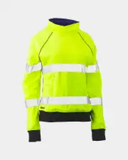 Bisley Women’s Taped Hi Vis Fleece Jumper