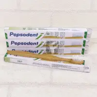 在飛比找蝦皮購物優惠-Pepsodent 天然竹牙刷軟牙刷竹牙刷