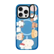 iPhone 16 Pro Impact Ring Stand Case MagSafe Compatible WAKE UP! PUPPIES