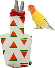 Reusable Parrots Nappy | Adjustable Breathable Bird Diapers,Lightweight Urine Wet Suit, Parrot Pants with Waterproof Inner Layer for Cockatiels