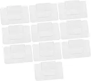 10pcs Car Carpet Clips Universal Floor Mat Retainer Holder Anti-slip Design for Easy Maintenance