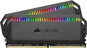 Corsair Dominator Platinum RGB 16 GB (Pack of 2), Total 32 GB, DDR4 3600 (PC4-28800) C18 1.35V AMD Optimised Memory- Black