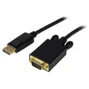 Startech Dp2Vgamm15B 15Ft Displayport To Vga Cable Dp 1.2 Converter Cord