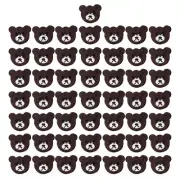 50 Pcs/Set Bear Shaped Buttons Buttons Craft Buttons for Craft Projects